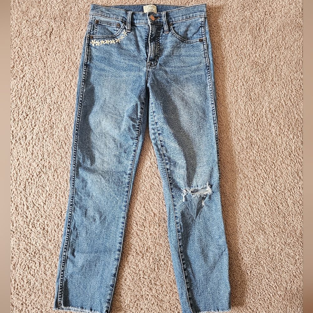 JCREW vintage straight jeans
